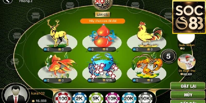 Tỷ Lệ Trả Thưởng Trong Bầu Cua SOC88