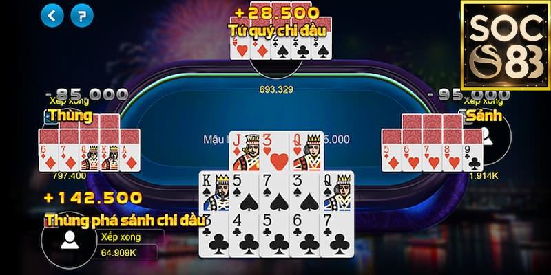 Luật chơi và thuật ngữ cơ bản trong cách chơi bài mậu binh SOC88