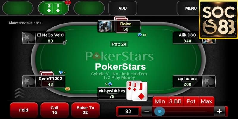 Chiến Thuật Chơi Poker Online SOC88 Hiệu Quả