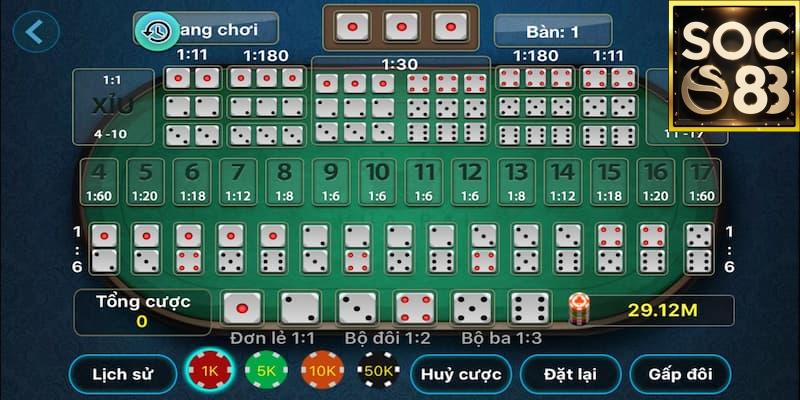 Cách Chơi Game Tài Xỉu